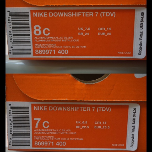 Nike Downshifter 7 Running Sneaker (Toddler) - Picture 6 of 6